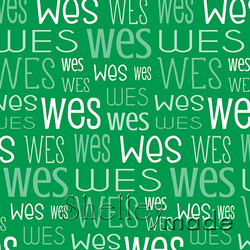 Christmas Typographic - Green